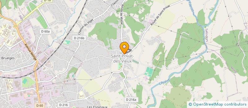 localisation de l'entreprise APPLICATIONS PROTECTION SECURITE à SALINDRES