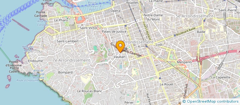 localisation de l'entreprise APPLICATIONS SANTE DES LIPIDES (ASL) à MARSEILLE