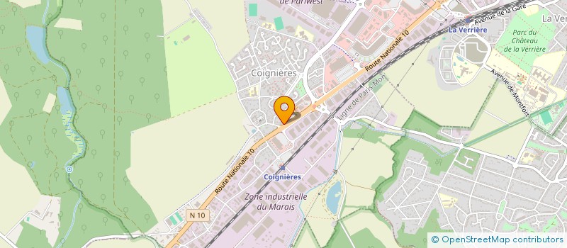 localisation de l'entreprise APPLICATIONS SYSTEMES ELECTRONIQUES à COIGNIERES