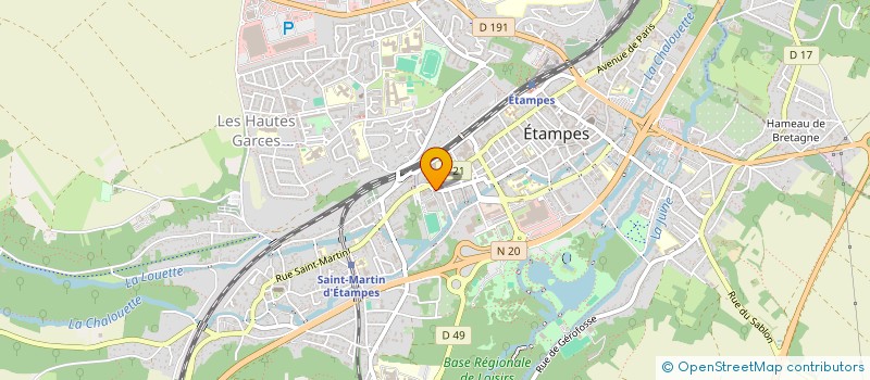 localisation de l'entreprise APPLICATIONS TECH AMELIORATION HABITAT à ETAMPES