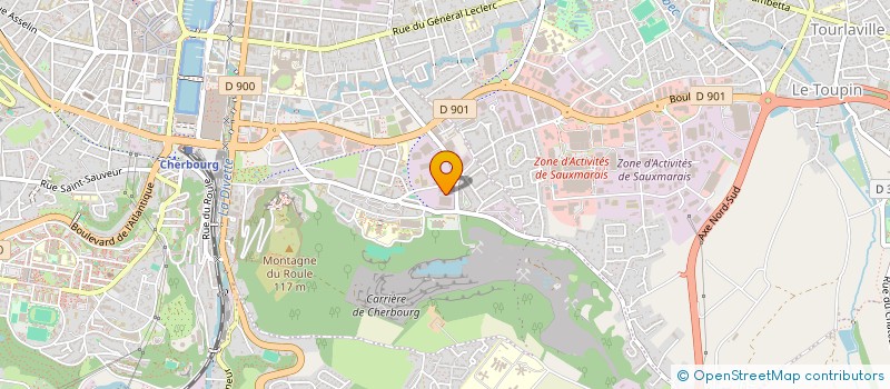 localisation de l'entreprise APPLICATIONS TECH ET INDUS DE NORMANDIE  CHERBOURG-EN-COTENTIN