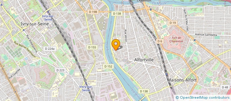 localisation de l'entreprise APPLICATIONS TECHN CLIMATIQ SERVICES à ALFORTVILLE
