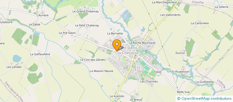 localisation de l'entreprise APPLICATIONS TECHNIQUES ATLANTIQUE à LES LUCS-SUR-BOULOGNE