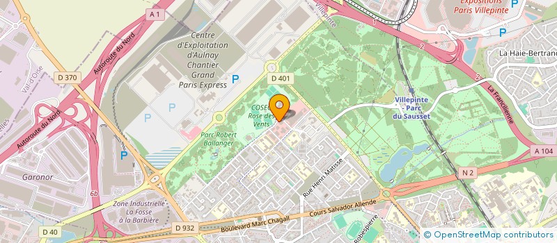localisation de l'entreprise APPLICATIONS TECHNIQUES DU CAOUTCHOUC à AULNAY-SOUS-BOIS