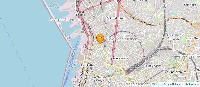 localisation de l'entreprise APPLICATIONS TECHNIQUES MARITIME à MARSEILLE