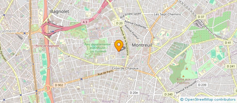 localisation de l'entreprise APPLICATIONS TECHNIQUES NORMANDES ATN SARL à MONTREUIL
