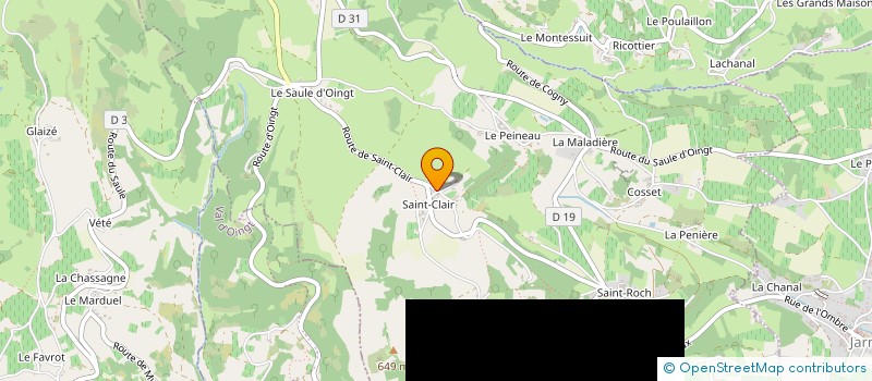 localisation de l'entreprise APPLICATIONS THERMOPLASTIQUES ET SOLUTIONS INDUSTRIELLES INNOVANTES (ATS2I)  VILLE-SUR-JARNIOUX