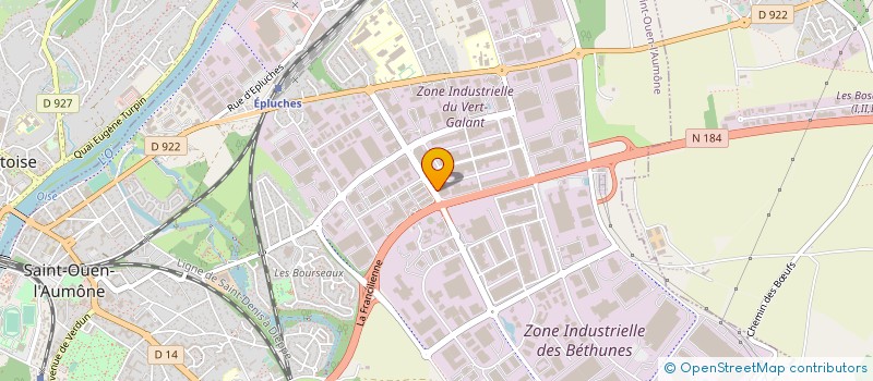 localisation de l'entreprise APPLICOULEUR à SAINT-OUEN-L'AUMONE