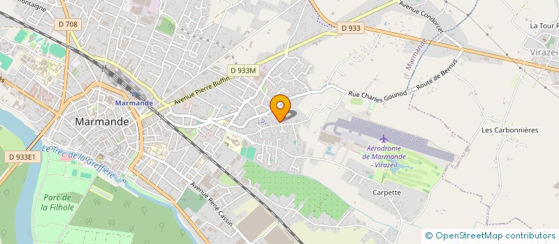 localisation de l'entreprise APPLIDEC  MARMANDE