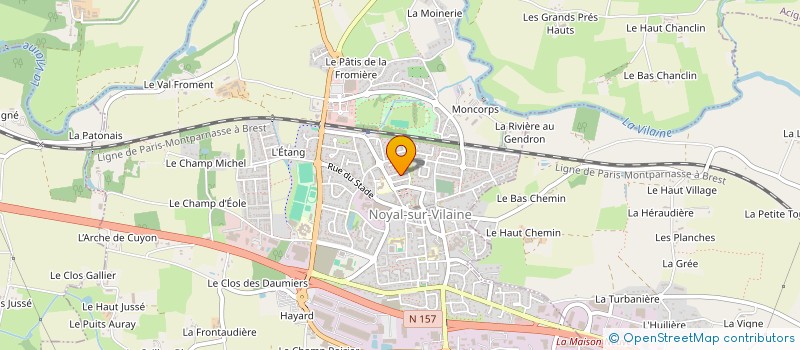 localisation de l'entreprise APPLIJIN  NOYAL-SUR-VILAINE