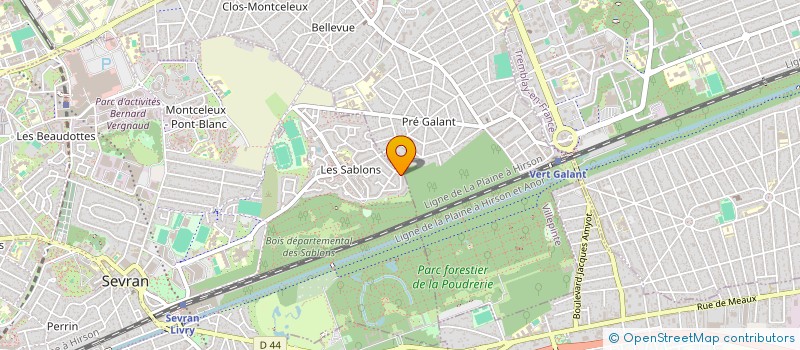 localisation de l'entreprise APPLIK PROJET à SEVRAN