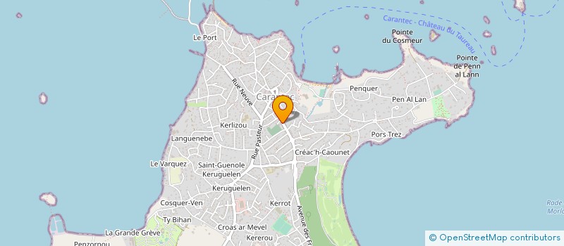 localisation de l'entreprise APPLIMAR-HELLARD  CARANTEC