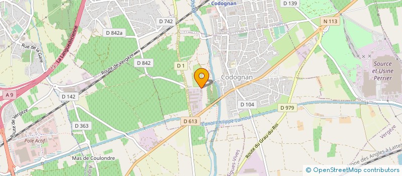 localisation de l'entreprise APPLIMECA à CODOGNAN