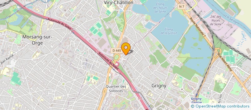 localisation de l'entreprise APPLINE CONSULTING à VIRY-CHATILLON