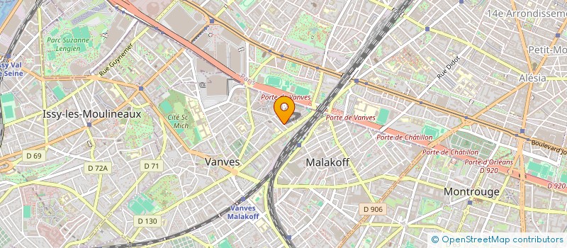 localisation de l'entreprise APPLISYNC à VANVES