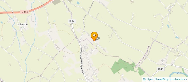 localisation de l'entreprise APPLITOUR  SAINT-GERMAIN-DES-PRES