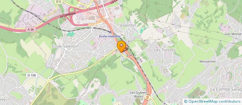 localisation de l'entreprise APPLIXAO à ECOLE-VALENTIN