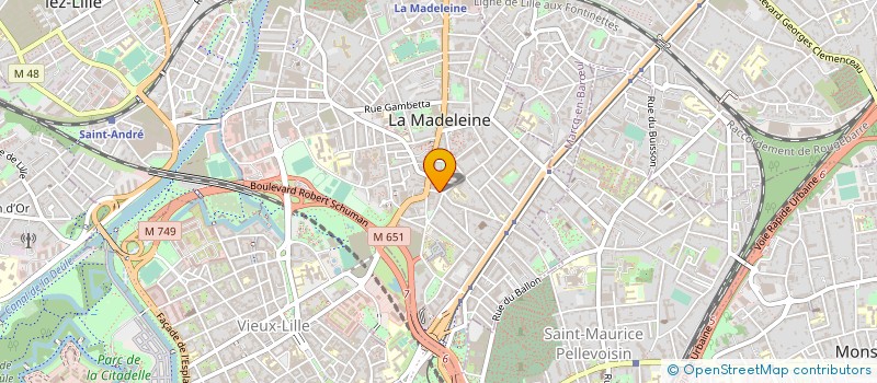 localisation de l'entreprise APPLIZI à LA MADELEINE