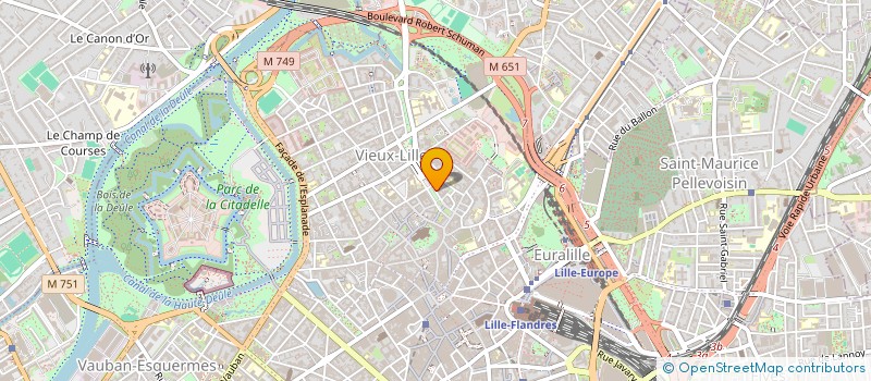 localisation de l'entreprise APPLOS à LILLE