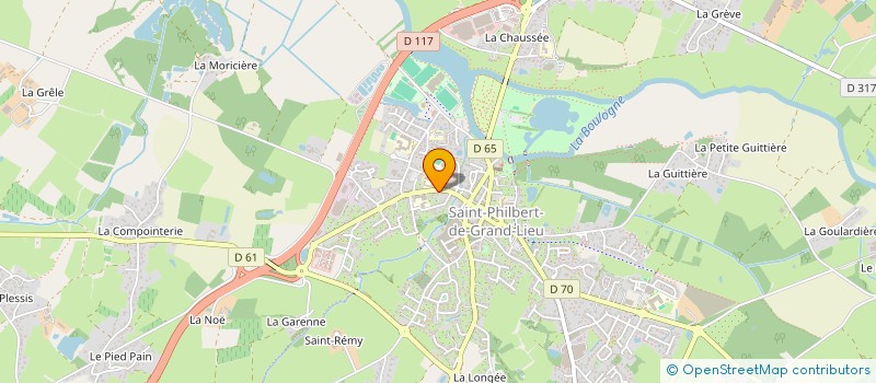 localisation de l'entreprise APPLYLOG à SAINT-PHILBERT-DE-GRAND-LIEU