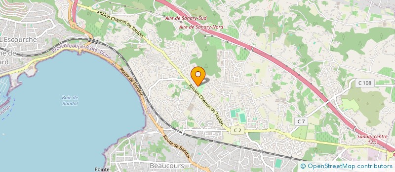 localisation de l'entreprise APPLYSS  SANARY-SUR-MER