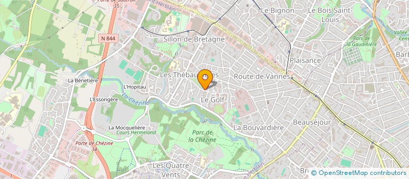 localisation de l'entreprise APPM ENVIRONNEMENT  SAINT-HERBLAIN