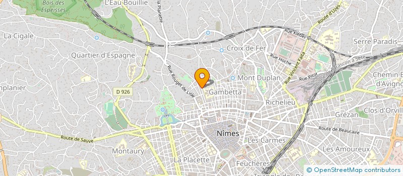 localisation de l'entreprise APPO GROUP  NIMES