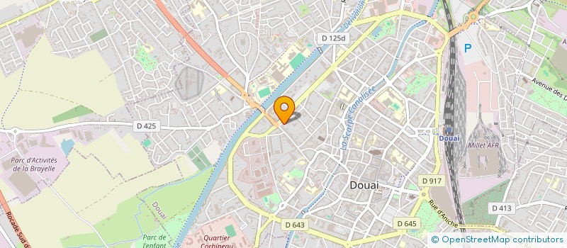 localisation de l'entreprise APPOGIATURE à DOUAI