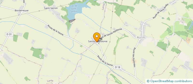 localisation de l'entreprise APPOIMMO  LANTA