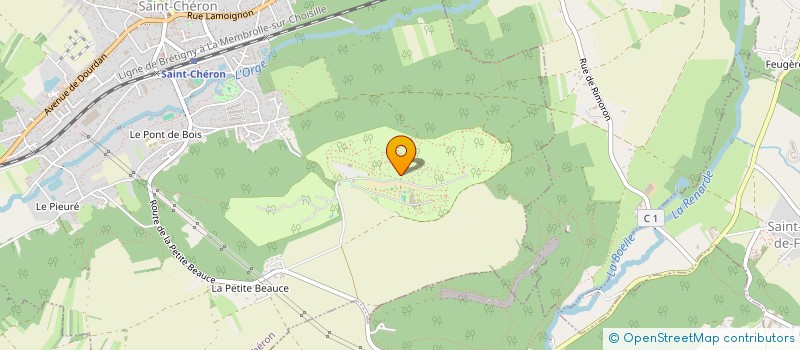 localisation de l'entreprise APPOLINAIRE INDIVISION  SAINT-CHERON