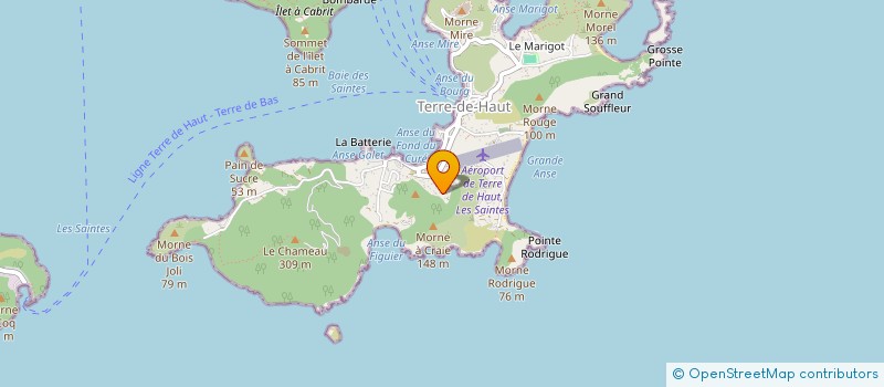 localisation de l'entreprise APPOLLINAIRE à TERRE-DE-HAUT