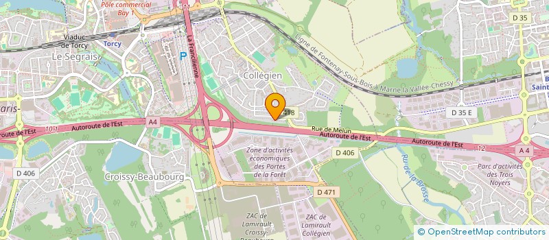localisation de l'entreprise APPOLO à COLLEGIEN