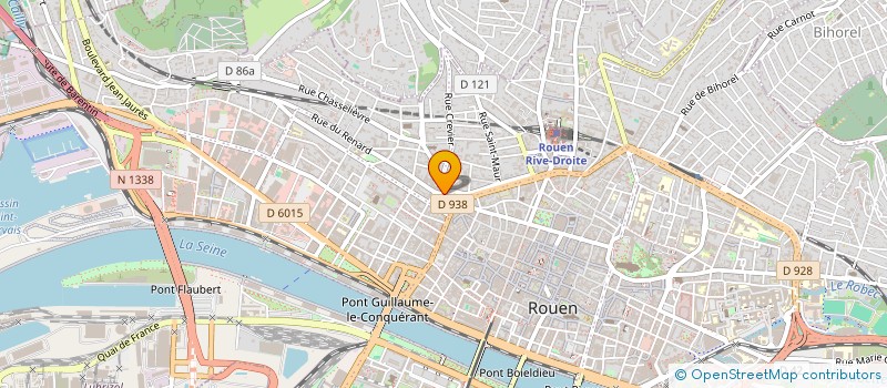 localisation de l'entreprise APPOLO à ROUEN