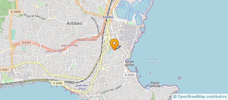 localisation de l'entreprise APPOLONIA à ANTIBES