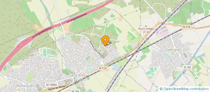 localisation de l'entreprise APPORT D'AFFAIRES - CONDUITE DE TRAVAUX EXTERNALISEE  SAINT-BRES