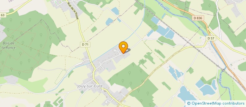 localisation de l'entreprise APPORT'EURE D'AFFAIRES  JOUY-SUR-EURE