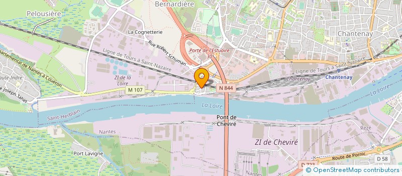 localisation de l'entreprise APPORTECH INDUSTRIES à NANTES