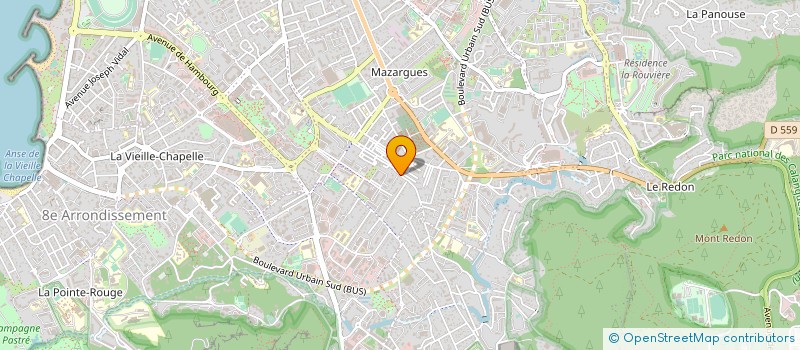 localisation de l'entreprise APPORTS K à MARSEILLE 9EME