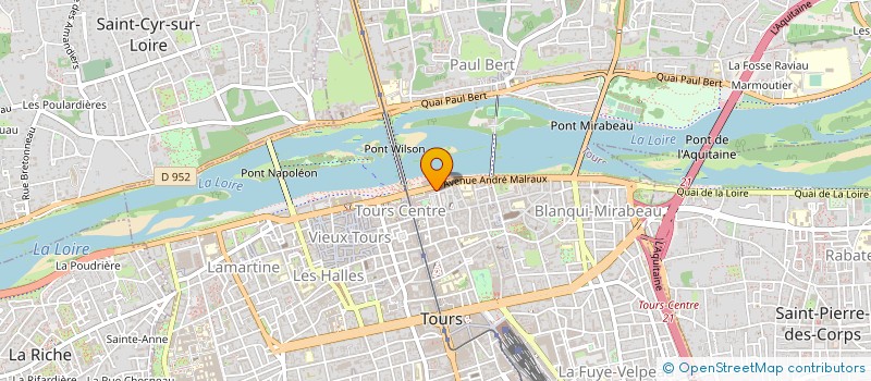 localisation de l'entreprise APPOTEL  TOURS