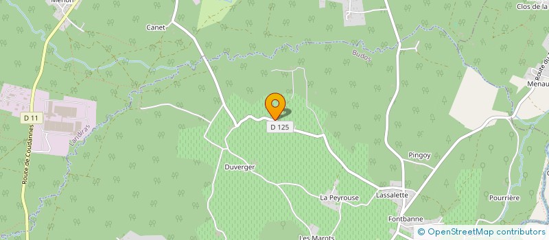 localisation de l'entreprise APPREHEND MATHS  BUDOS