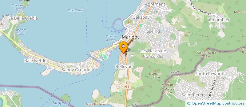 localisation de l'entreprise APPREN'  SAINT MARTIN