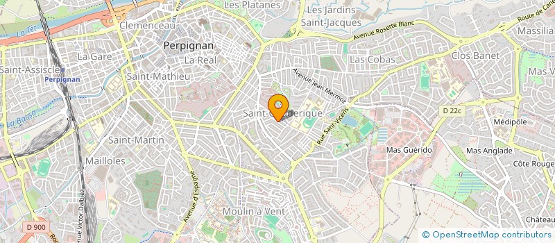 localisation de l'entreprise APPRENDRE A APPRENDRE à PERPIGNAN