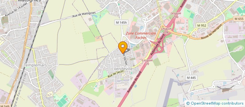 localisation de l'entreprise APPRENDRE A BIEN CHAUFFER à VENDEVILLE