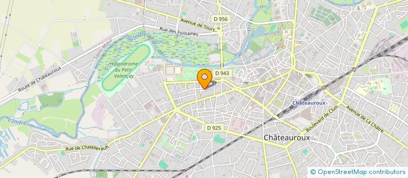 localisation de l'entreprise APPRENDRE AUTREMENT à CHATEAUROUX