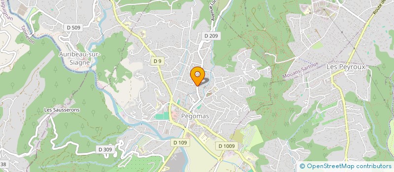 localisation de l'entreprise APPRENDRE AUTREMENT  PEGOMAS