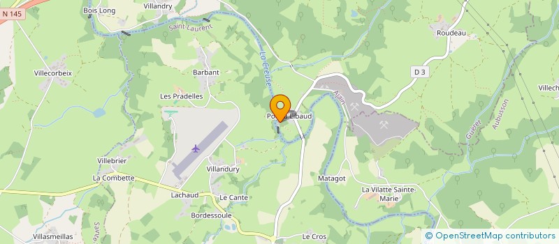 localisation de l'entreprise APPRENDRE & ENTREPRENDRE  BRIVE-LA-GAILLARDE