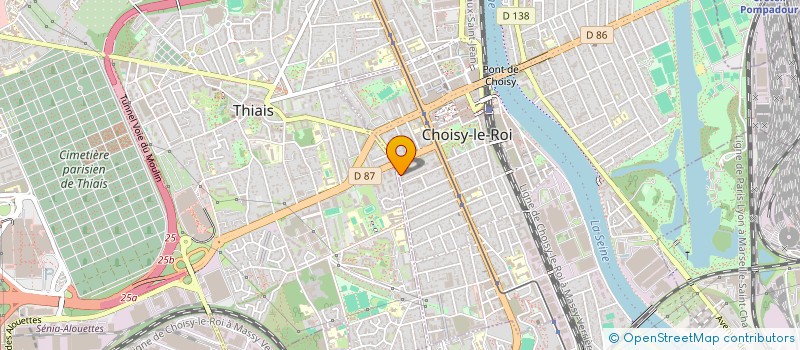 localisation de l'entreprise APPRENDRE MAKE à CHOISY-LE-ROI