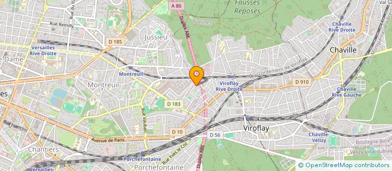 localisation de l'entreprise APPRENDRE PAR L'EXPERIENCE à VERSAILLES
