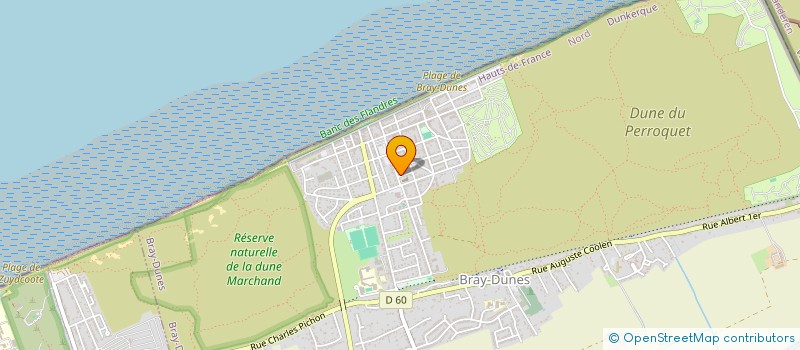 localisation de l'entreprise APPRENDRE PAR PLAISIR TOUT AU LONG DE SA VIE  BRAY-DUNES