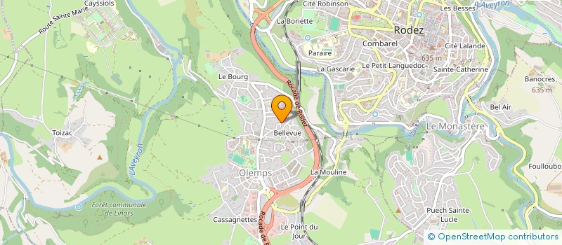 localisation de l'entreprise APPRENDRE POUR S'ELEVER  OLEMPS